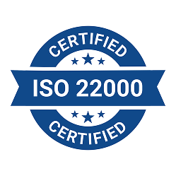 ISO 22000 Certified